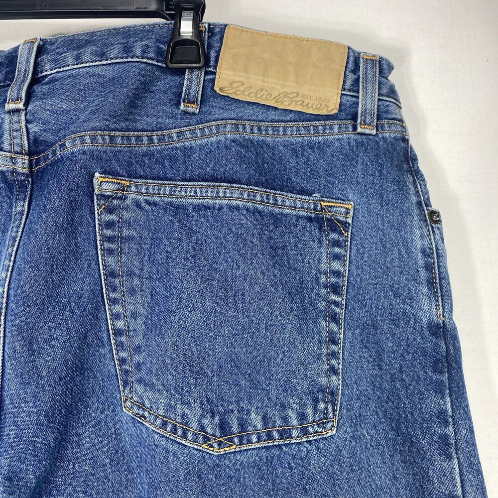 Eddie Bauer Men’s Jeans Relaxed Fit Size 40 Blue Dark Wash Denim Casual